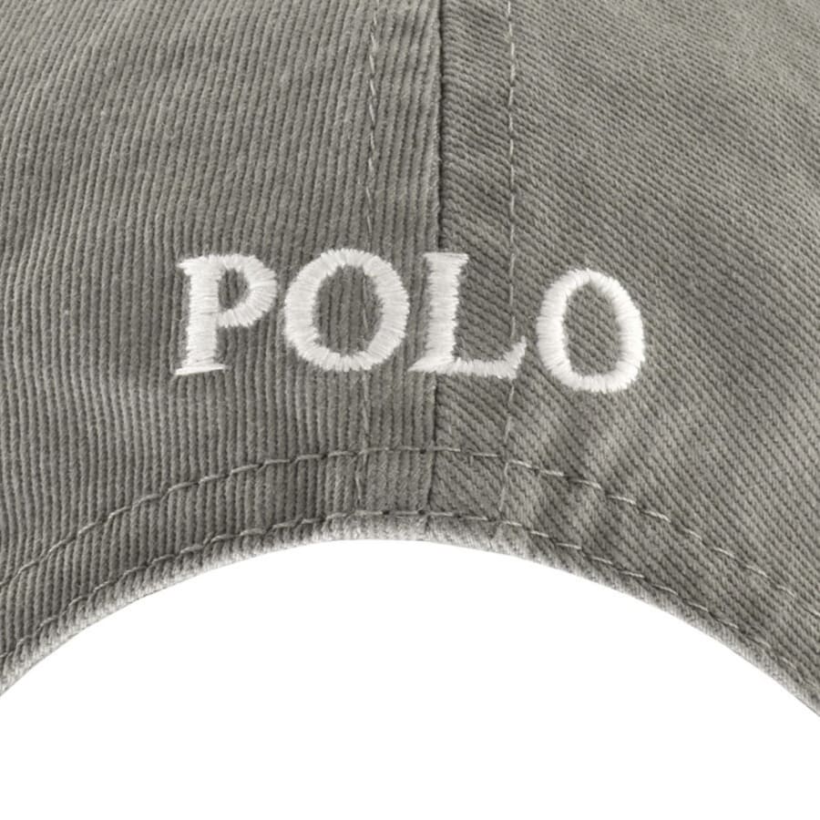 Image number 3 for Ralph Lauren Classic Sport Baseball Cap Grey