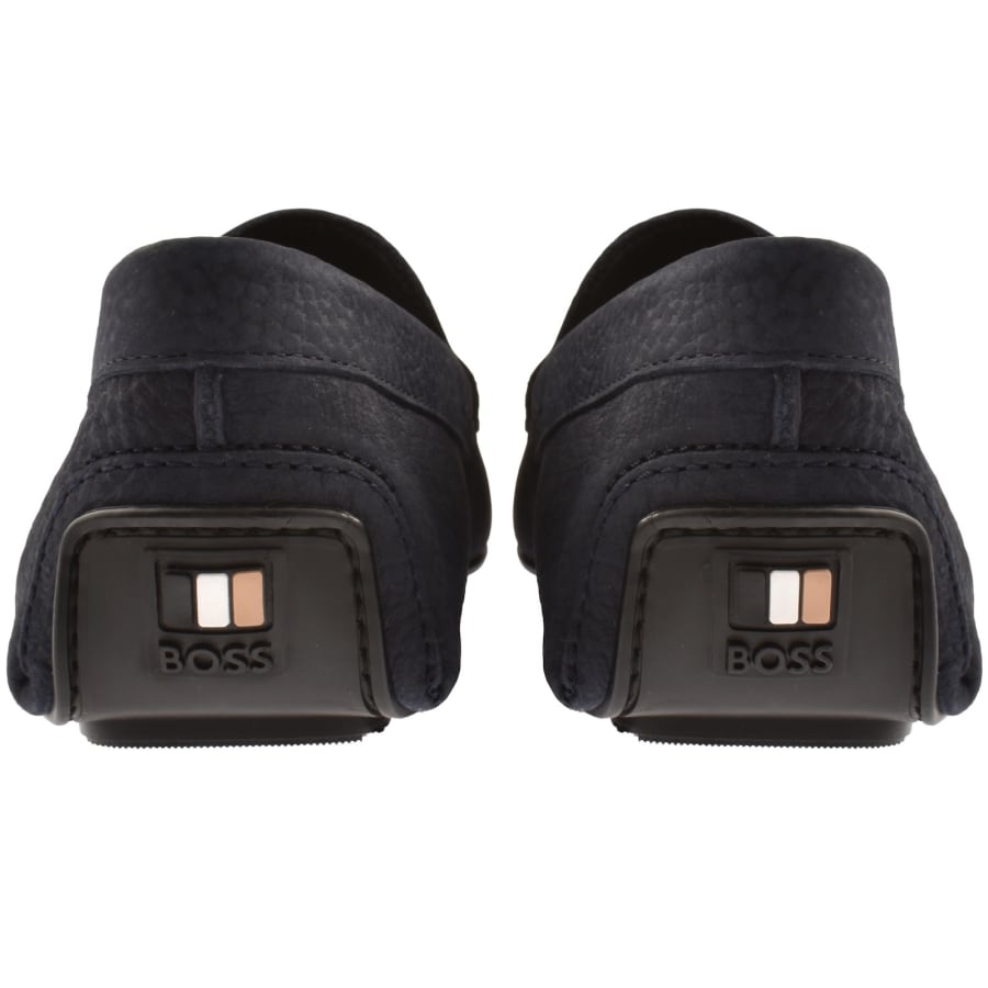 Image number 2 for BOSS Noel Moccasin Shoes Dark Blue