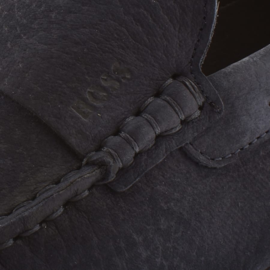 Image number 4 for BOSS Noel Moccasin Shoes Dark Blue