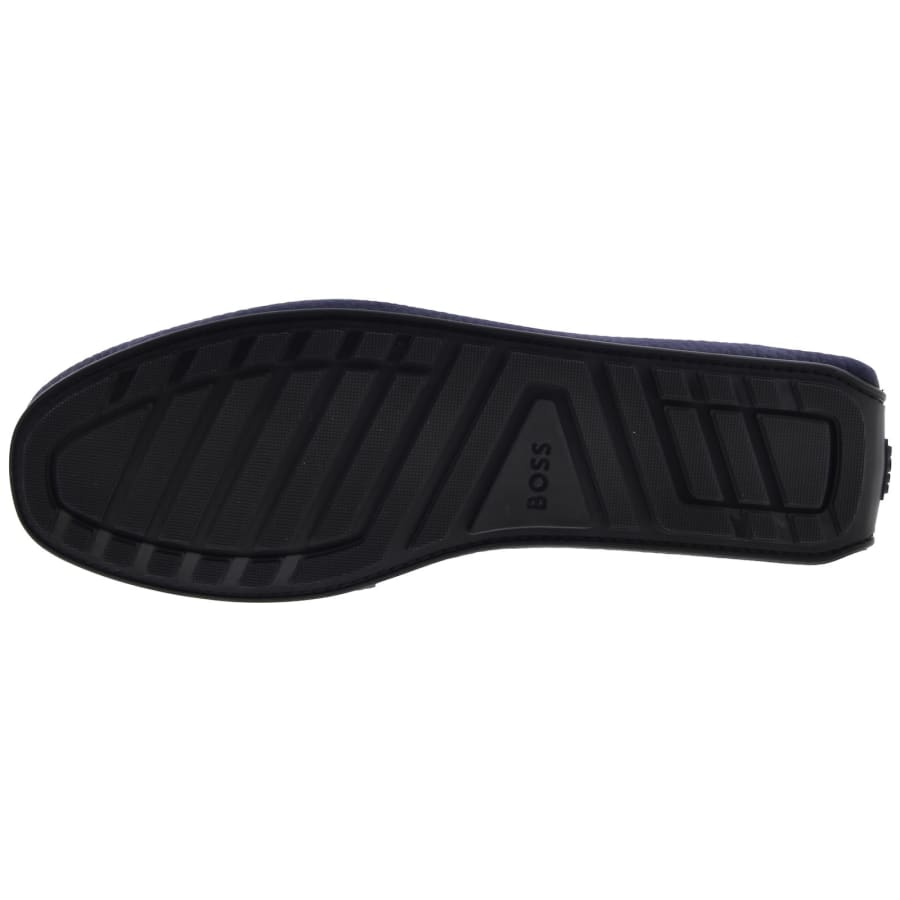 Image number 5 for BOSS Noel Moccasin Shoes Dark Blue