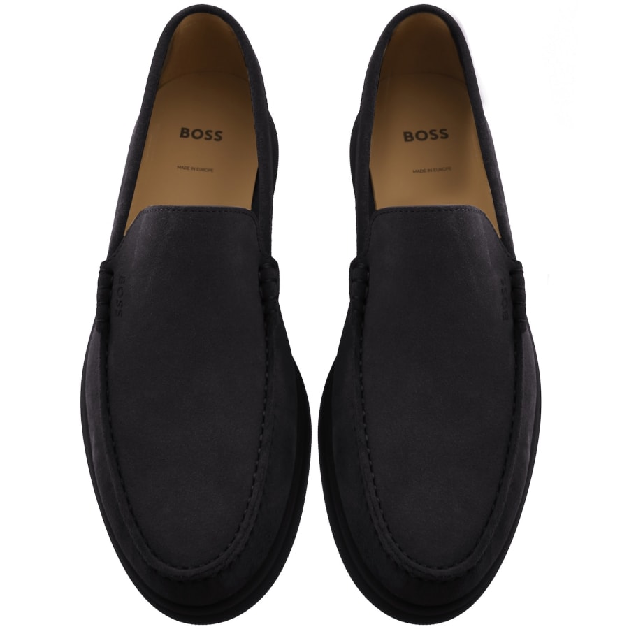 Image number 3 for BOSS Sienne Loafers Navy