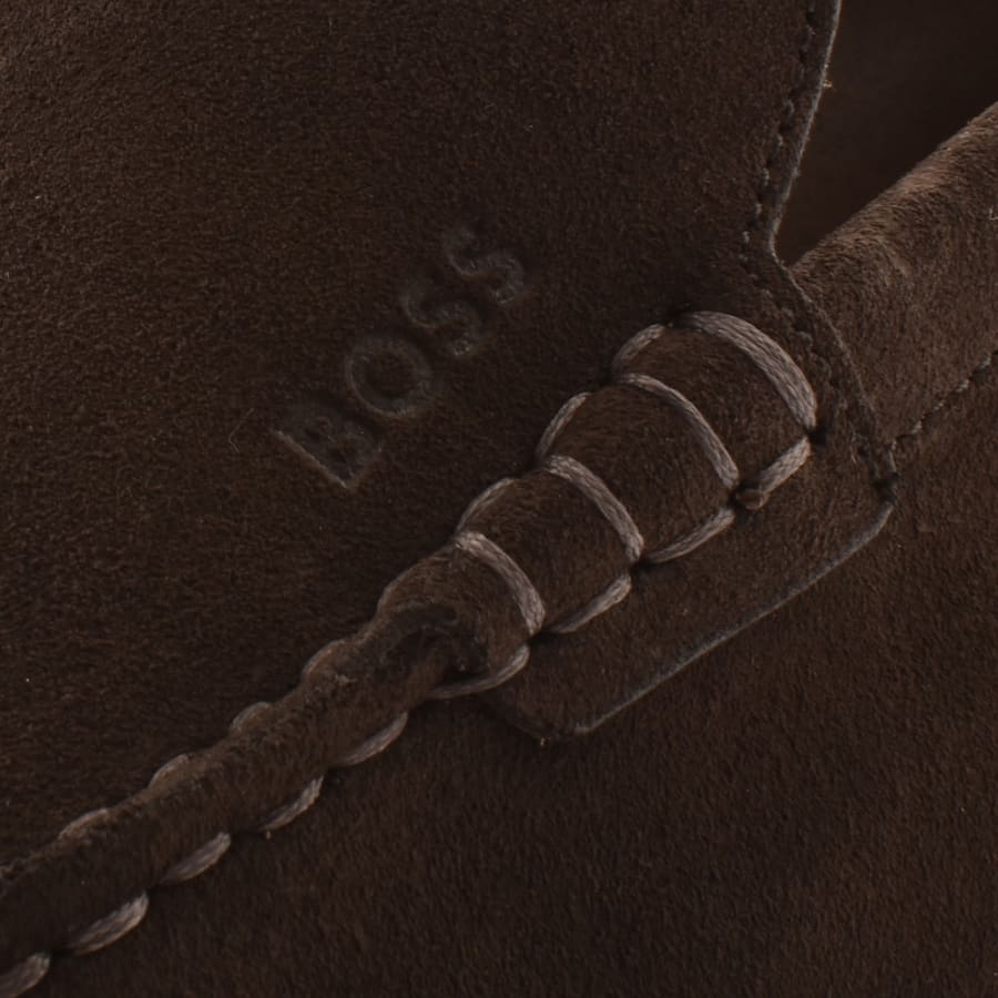 Image number 4 for BOSS Sienne Loafers Dark Brown