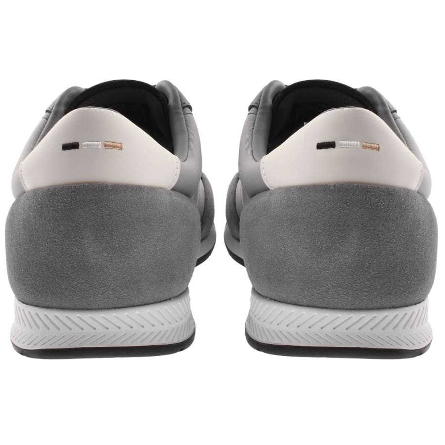 Image number 2 for BOSS Nitan Trainers Medium Grey