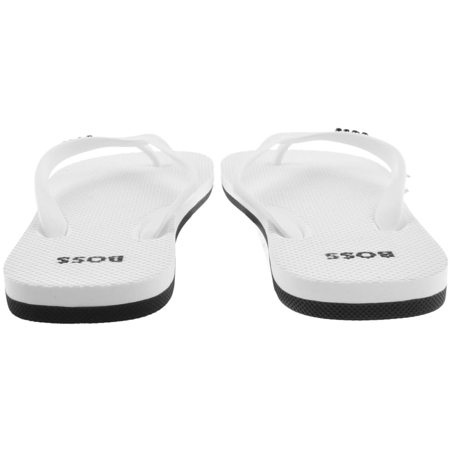 Image number 3 for BOSS Tracy Flip Flops White