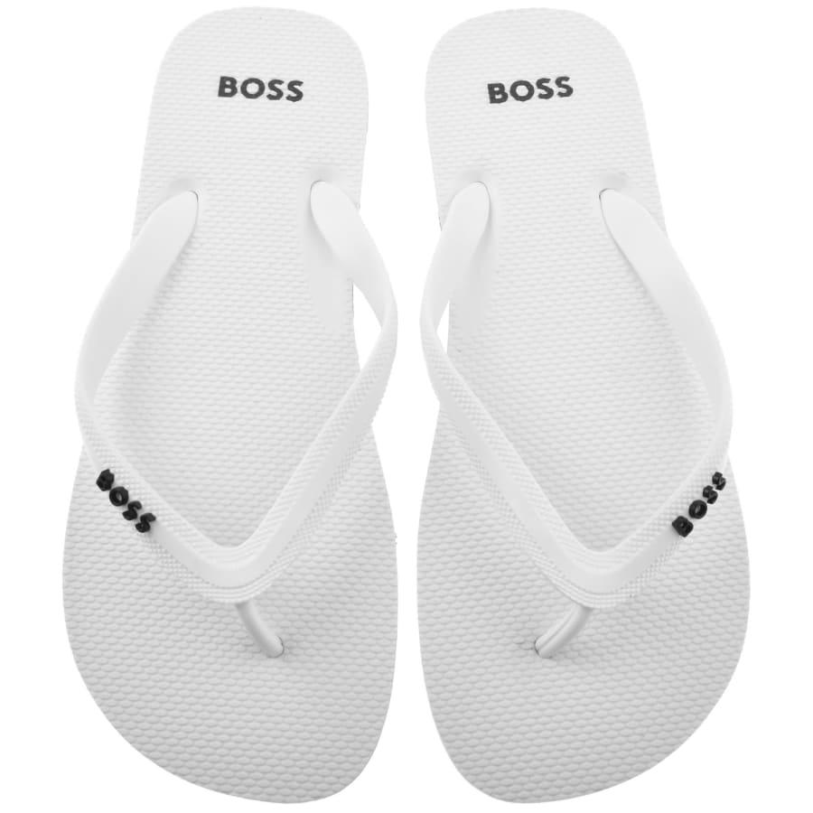 Image number 1 for BOSS Tracy Flip Flops White