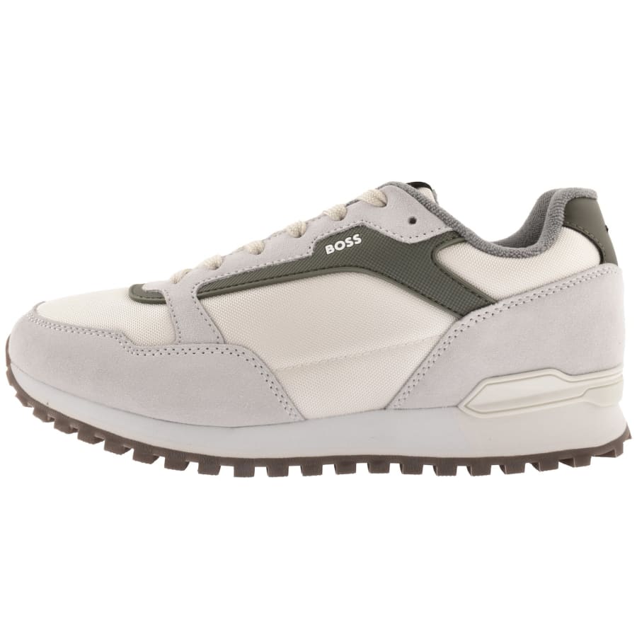 Image number 1 for BOSS Parkour L Runner Trainers Beige
