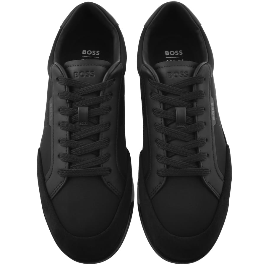 Image number 3 for BOSS Nitan Trainers Black