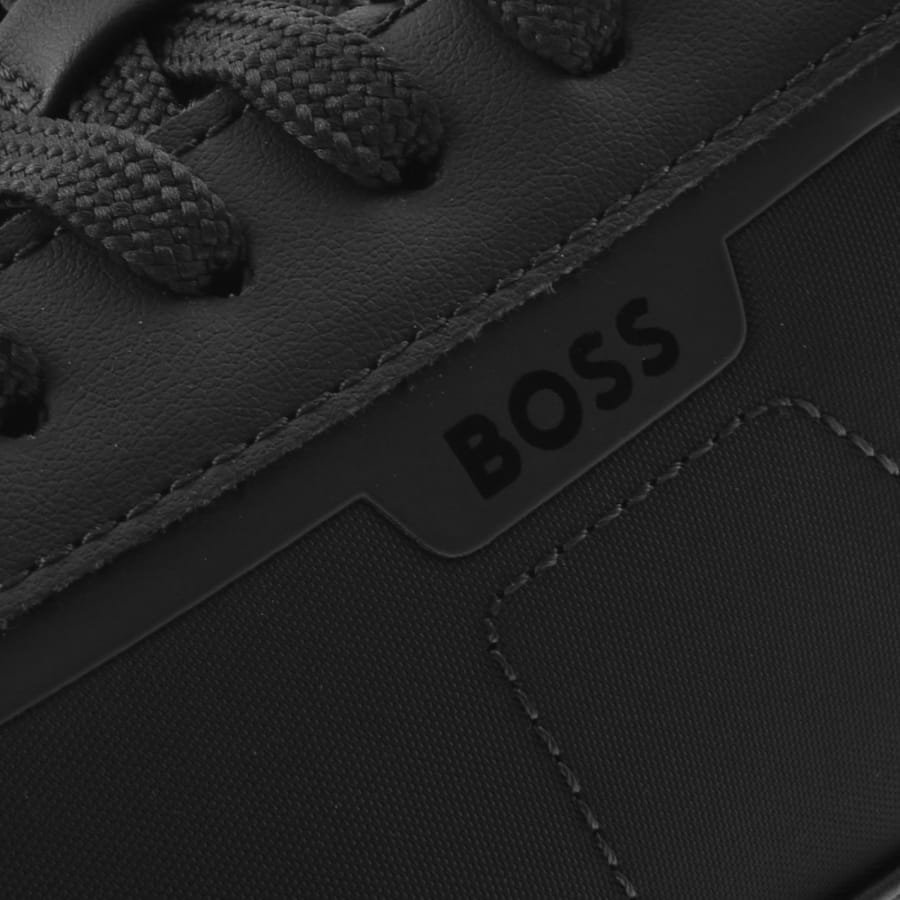 Image number 4 for BOSS Nitan Trainers Black