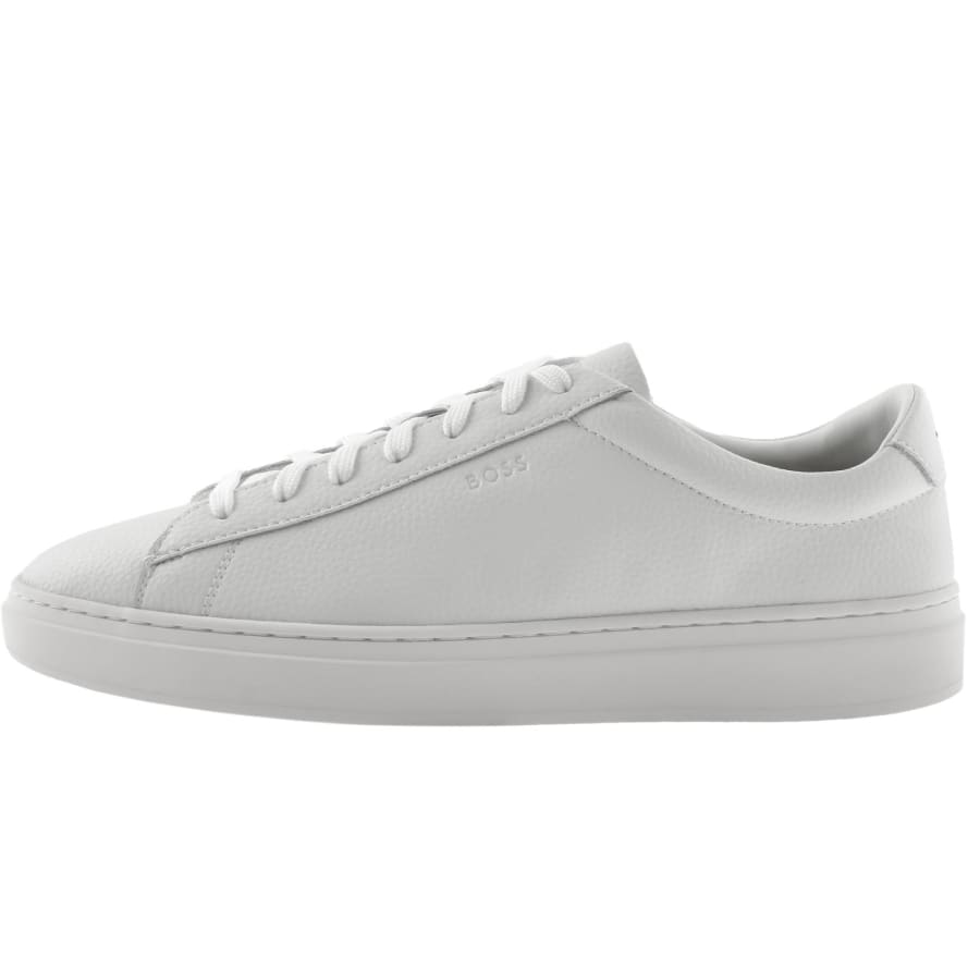 Image number 1 for BOSS Kieran Tennis Trainers Natural