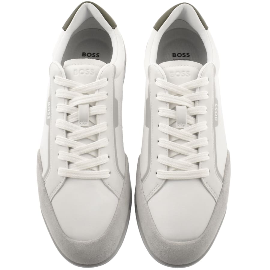Image number 3 for BOSS Nitan Trainers White