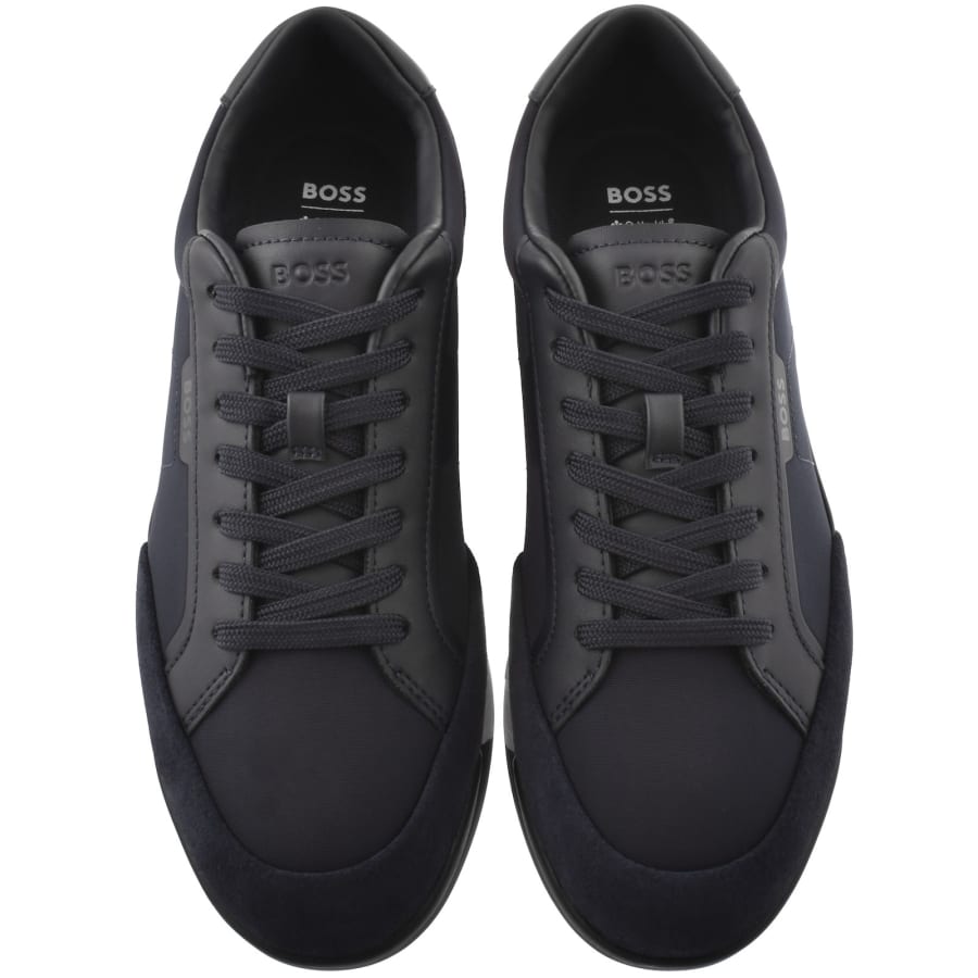 Image number 3 for BOSS Nitan Trainers Dark Blue