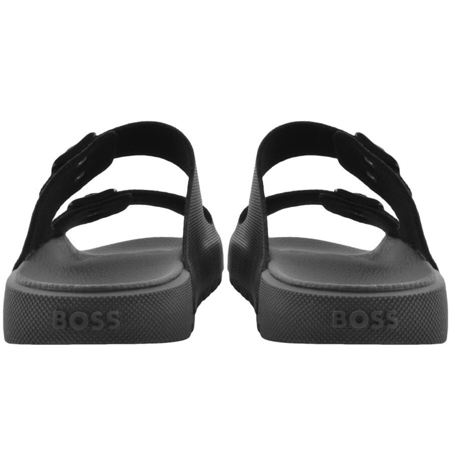 Image number 3 for BOSS Surfley Sandals Black