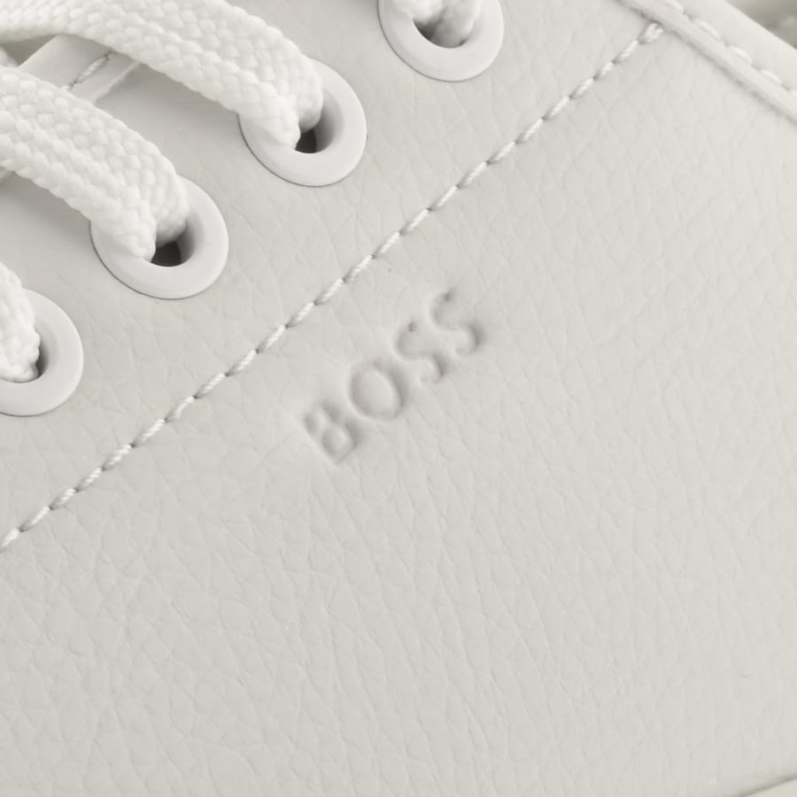 Image number 4 for BOSS Aiden Tennis Trainers Natural
