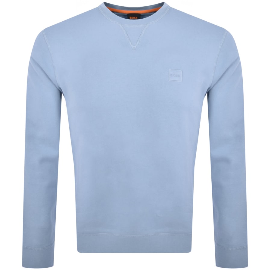 Image number 1 for BOSS Westart 1 Sweatshirt Blue