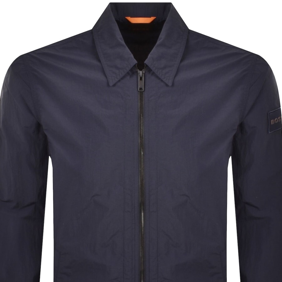 Image number 3 for BOSS Leejay 1 Overshirt Navy