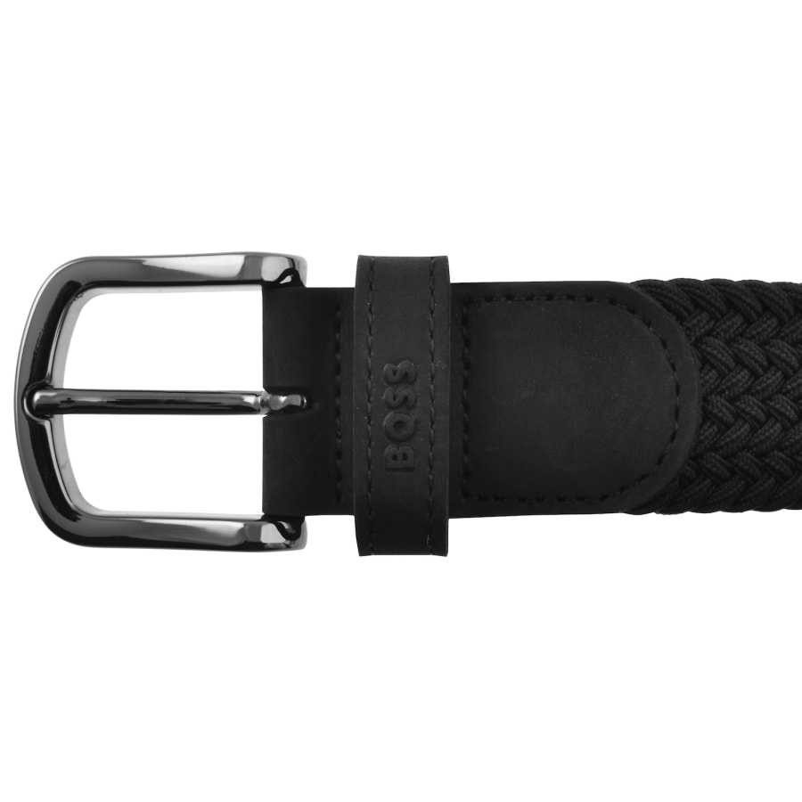 Image number 3 for BOSS Sash Woven Belt Black