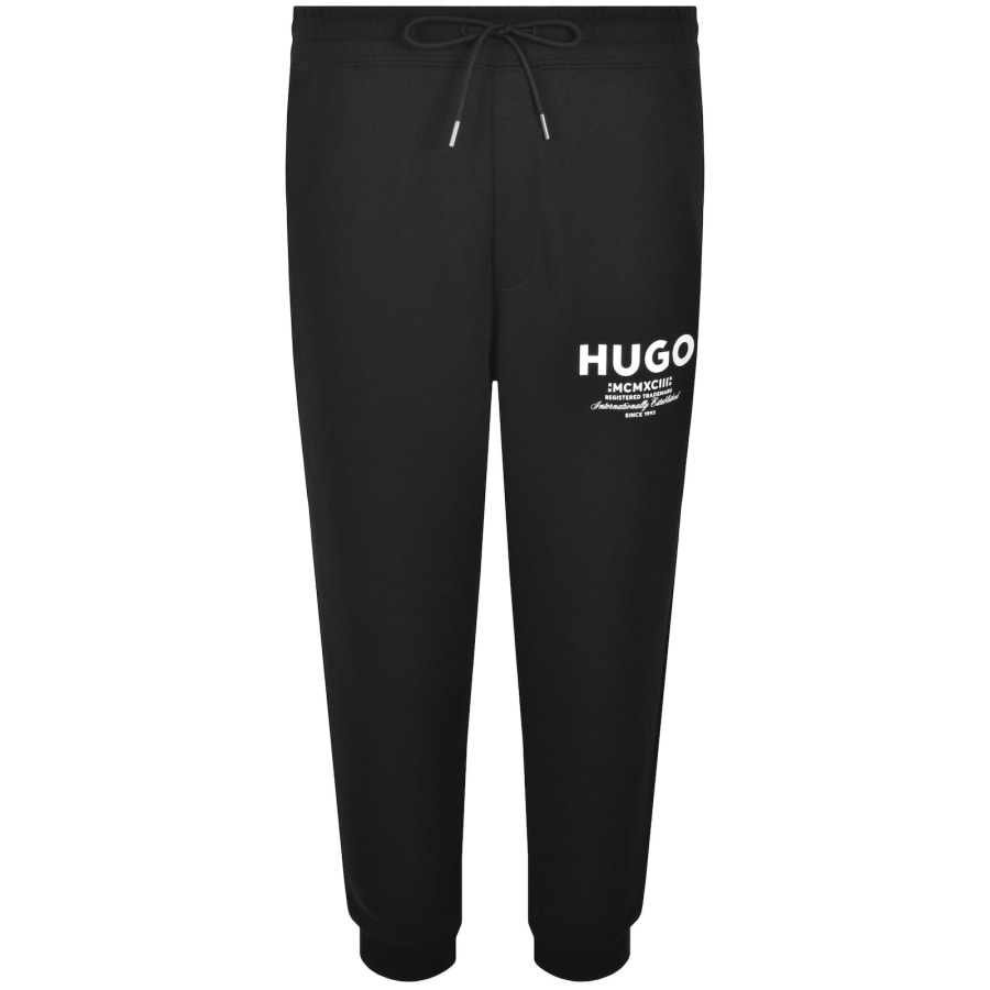 Image number 1 for Hugo Blue Nevez Joggers Black
