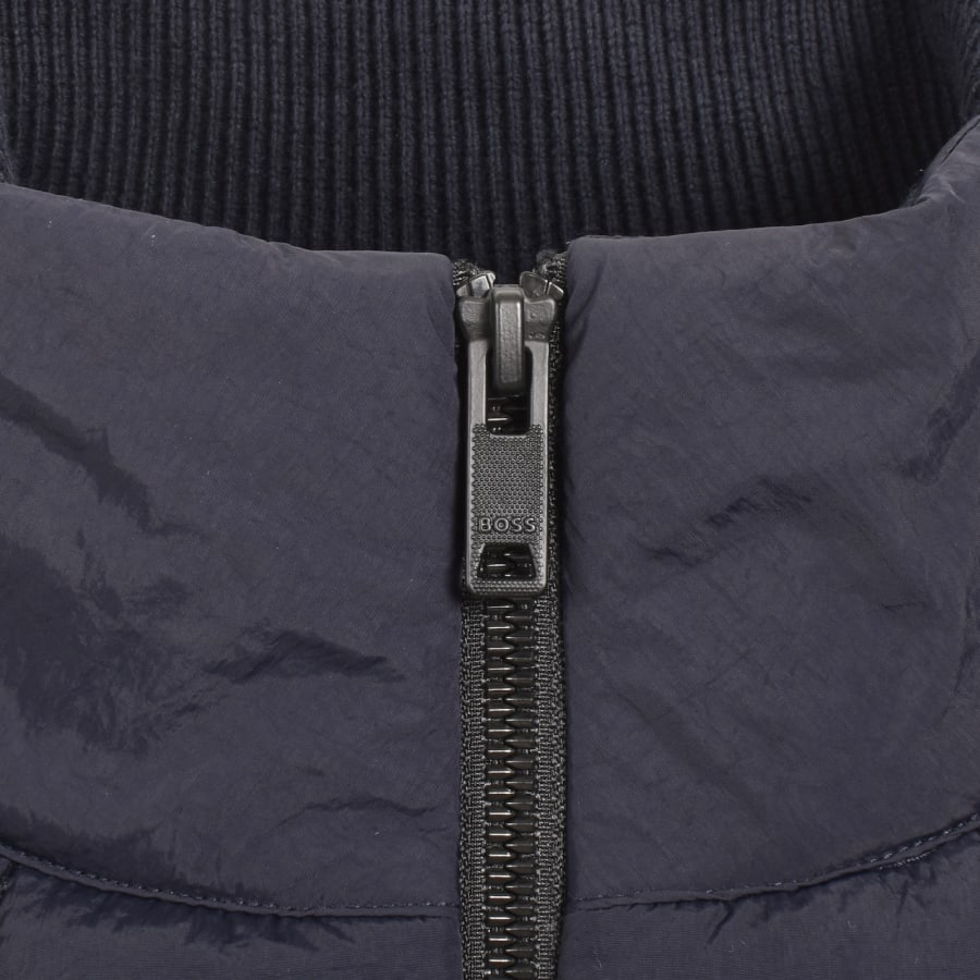 Image number 5 for BOSS Kavietor Knit Jacket Navy