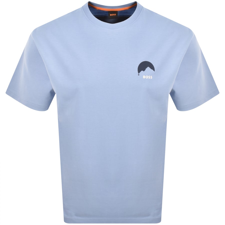 Image number 2 for BOSS Te Move T Shirt Blue