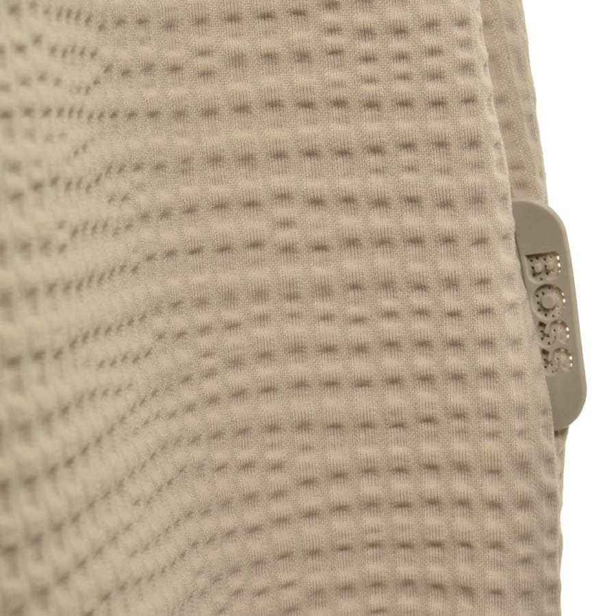 Image number 3 for BOSS Cory Quarter Zip Shirt Beige