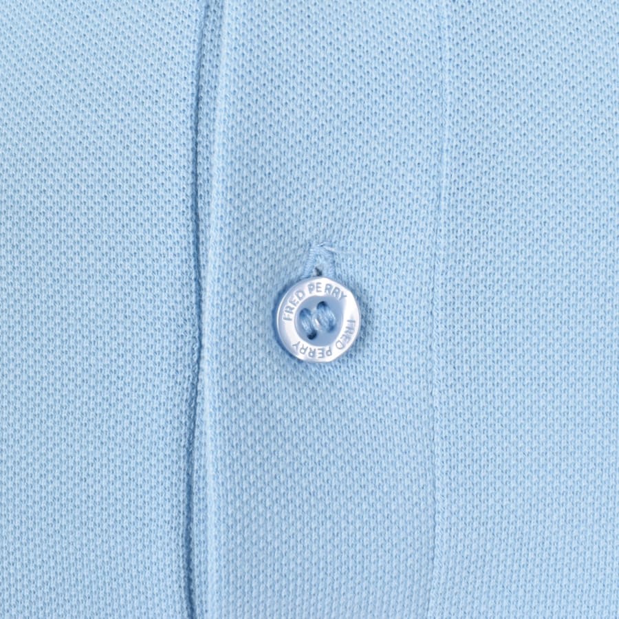 Image number 4 for Fred Perry Twin Tipped Polo T Shirt Blue