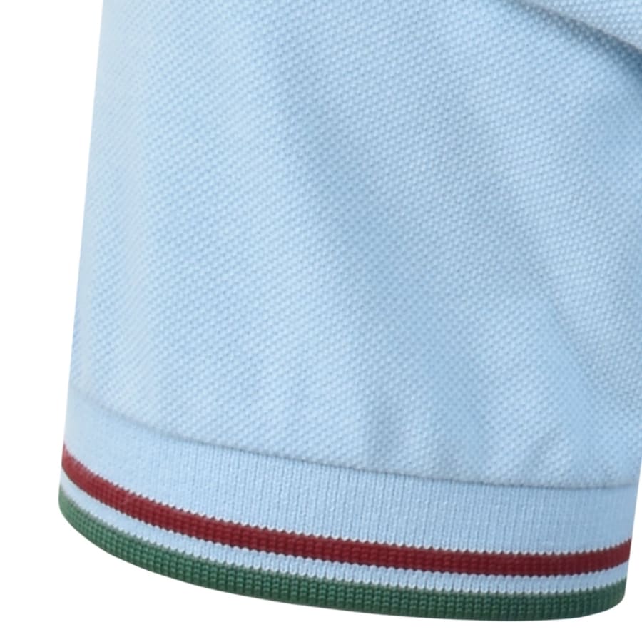 Image number 5 for Fred Perry Twin Tipped Polo T Shirt Blue
