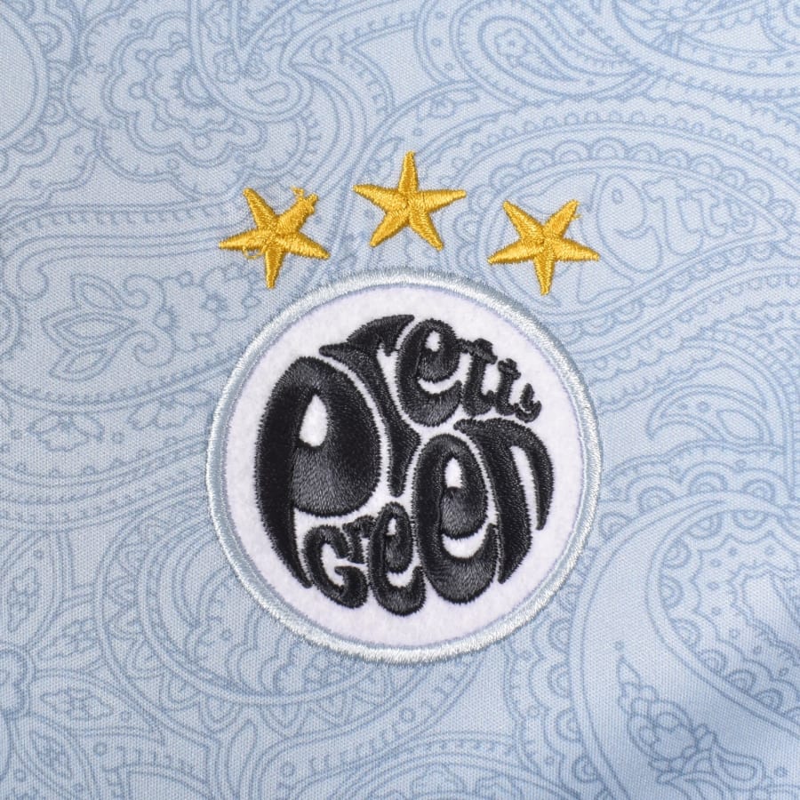 Image number 3 for Pretty Green X Kappa Football T Shirt Blue
