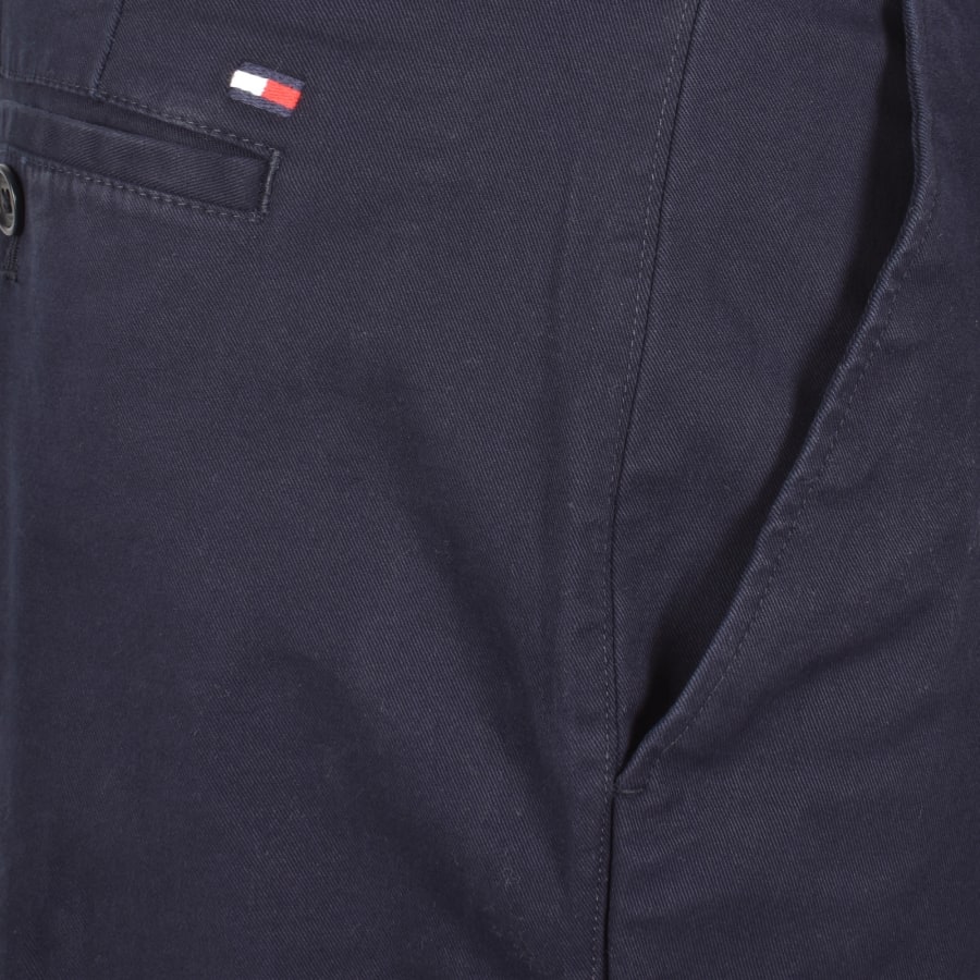 Image number 4 for Tommy Hilfiger Brooklyn Twill Belt Shorts Navy