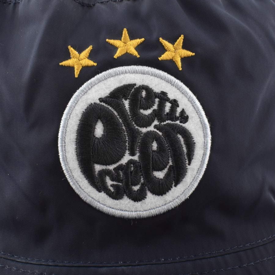 Image number 5 for Pretty Green X Kappa Maine Road Bucket Hat Navy