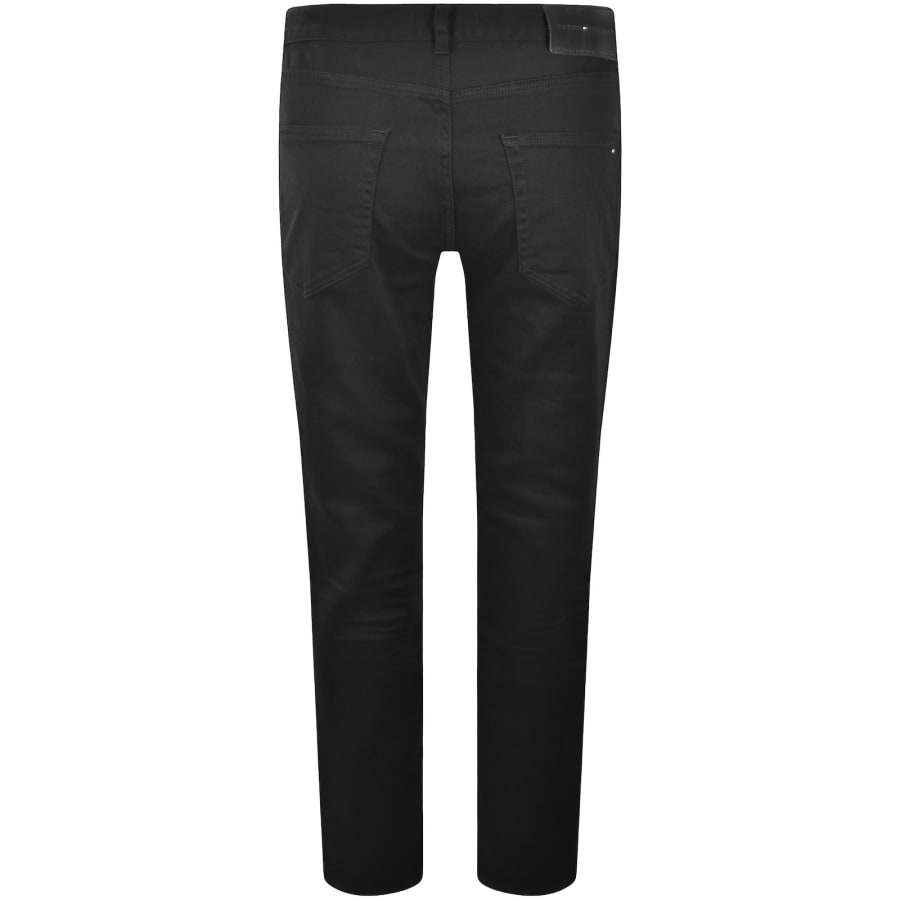 Image number 3 for Tommy Hilfiger Denton Straight Fit Jeans Black