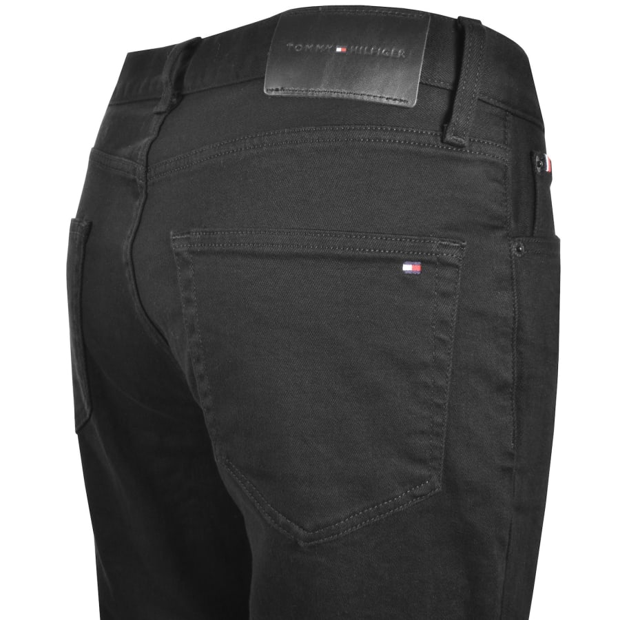Image number 4 for Tommy Hilfiger Denton Straight Fit Jeans Black