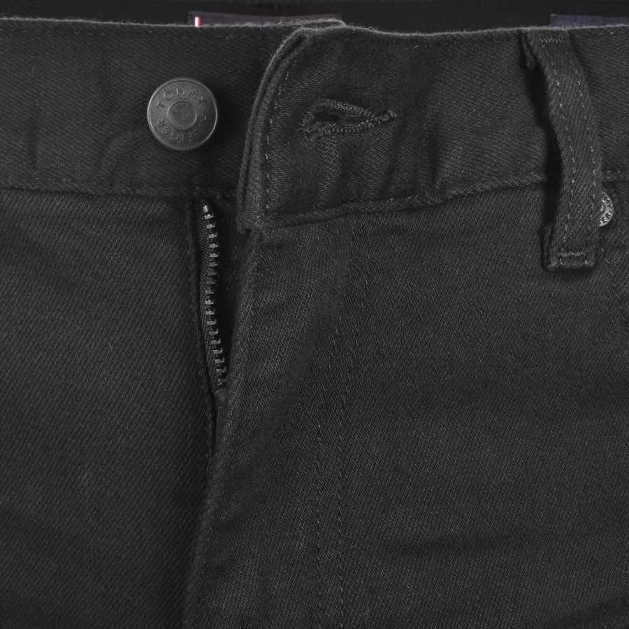 Image number 5 for Tommy Hilfiger Denton Straight Fit Jeans Black