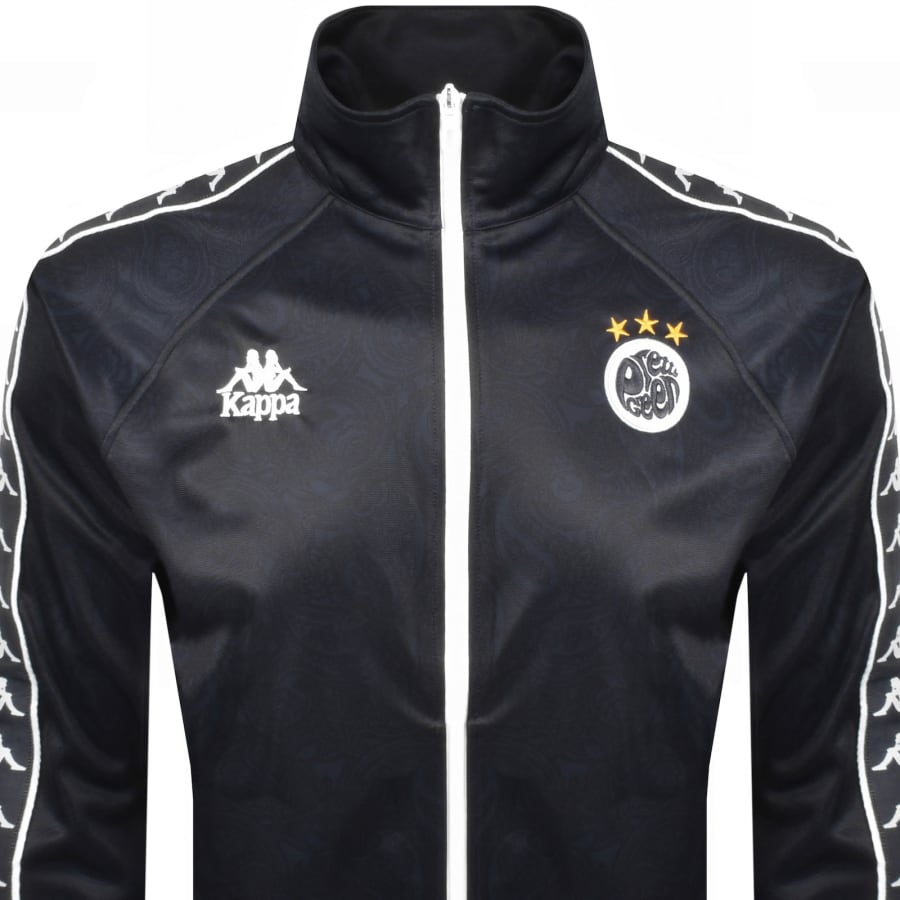 Image number 3 for Pretty Green X Kappa Track Top Navy