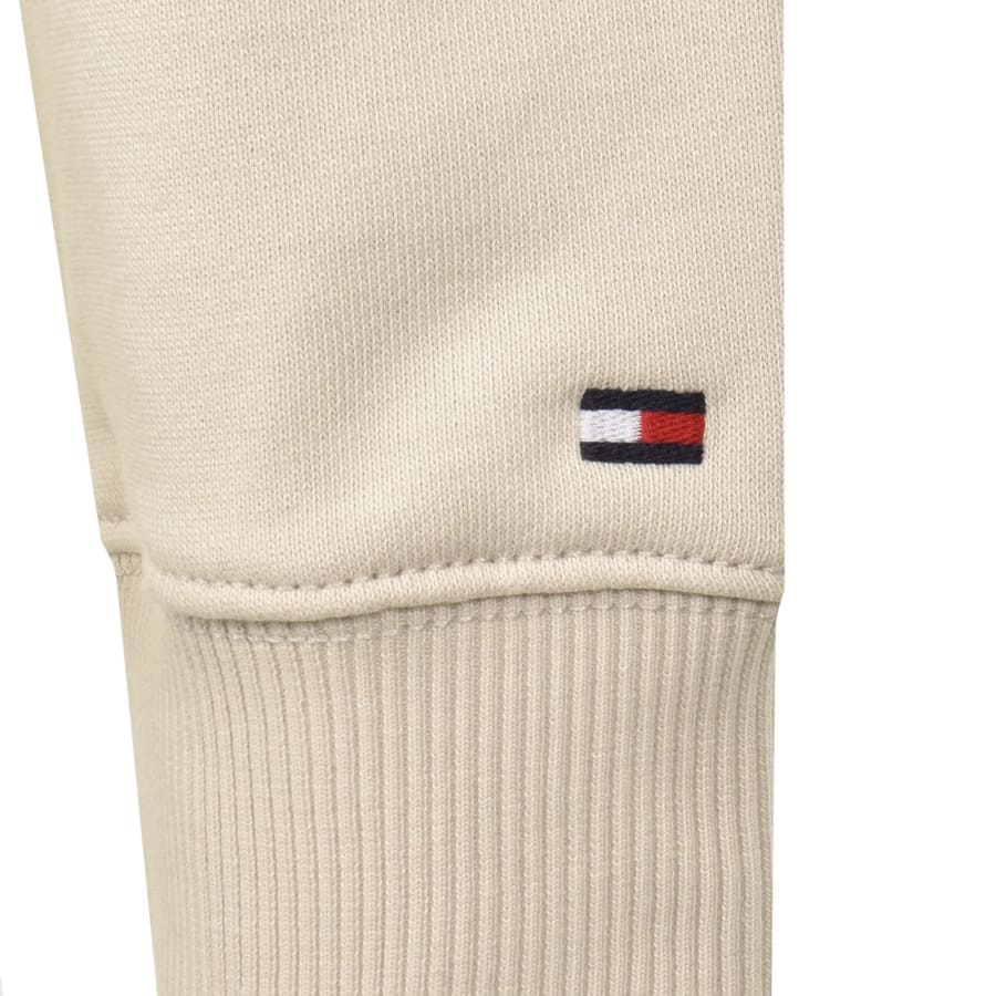 Image number 4 for Tommy Hilfiger Brand Love Hoodie Beige