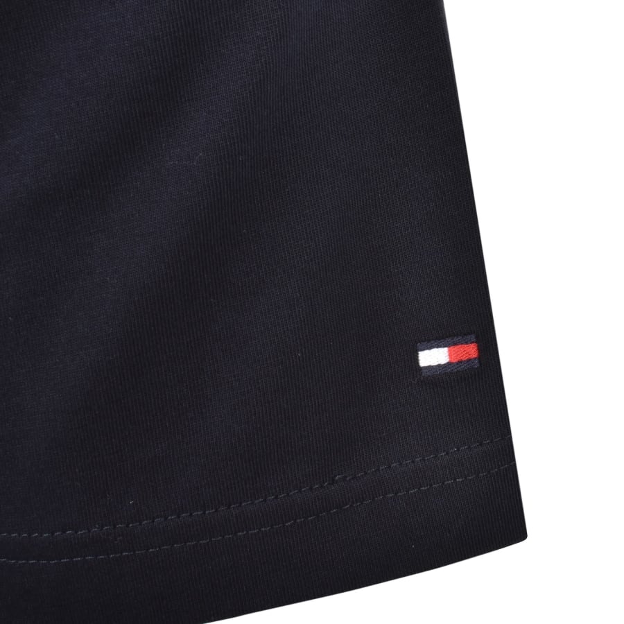 Image number 4 for Tommy Hilfiger Logo Brand Love T Shirt Navy