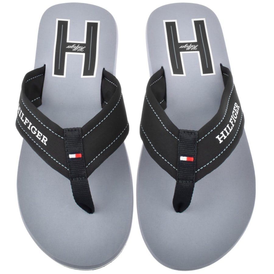 Image number 1 for Tommy Hilfiger Flip Flops Blue