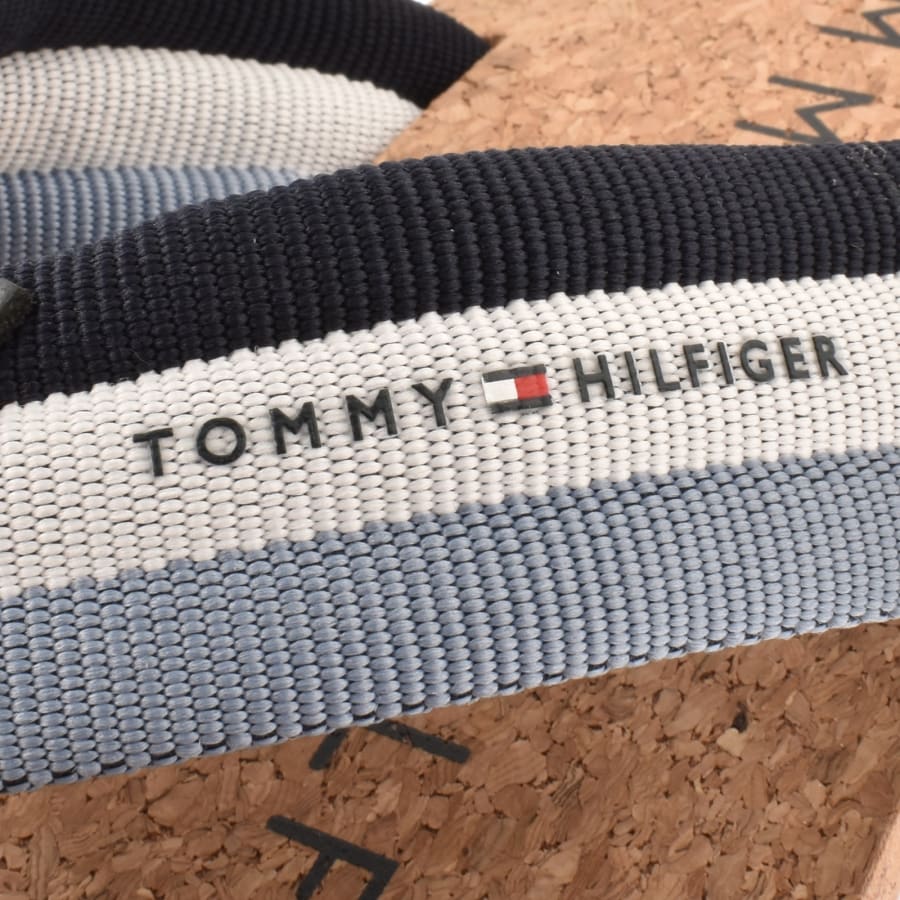 Image number 4 for Tommy Hilfiger Flip Flops Navy