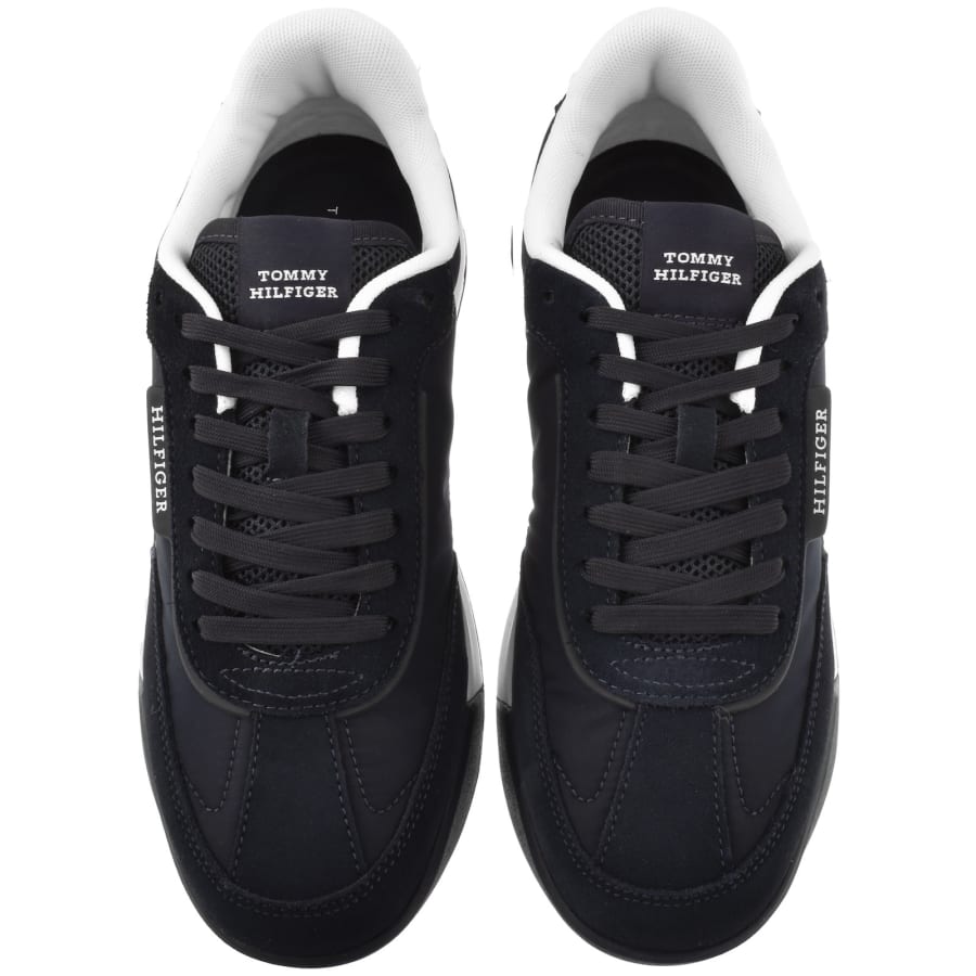 Image number 3 for Tommy Hilfiger Retro Runner Trainers Navy