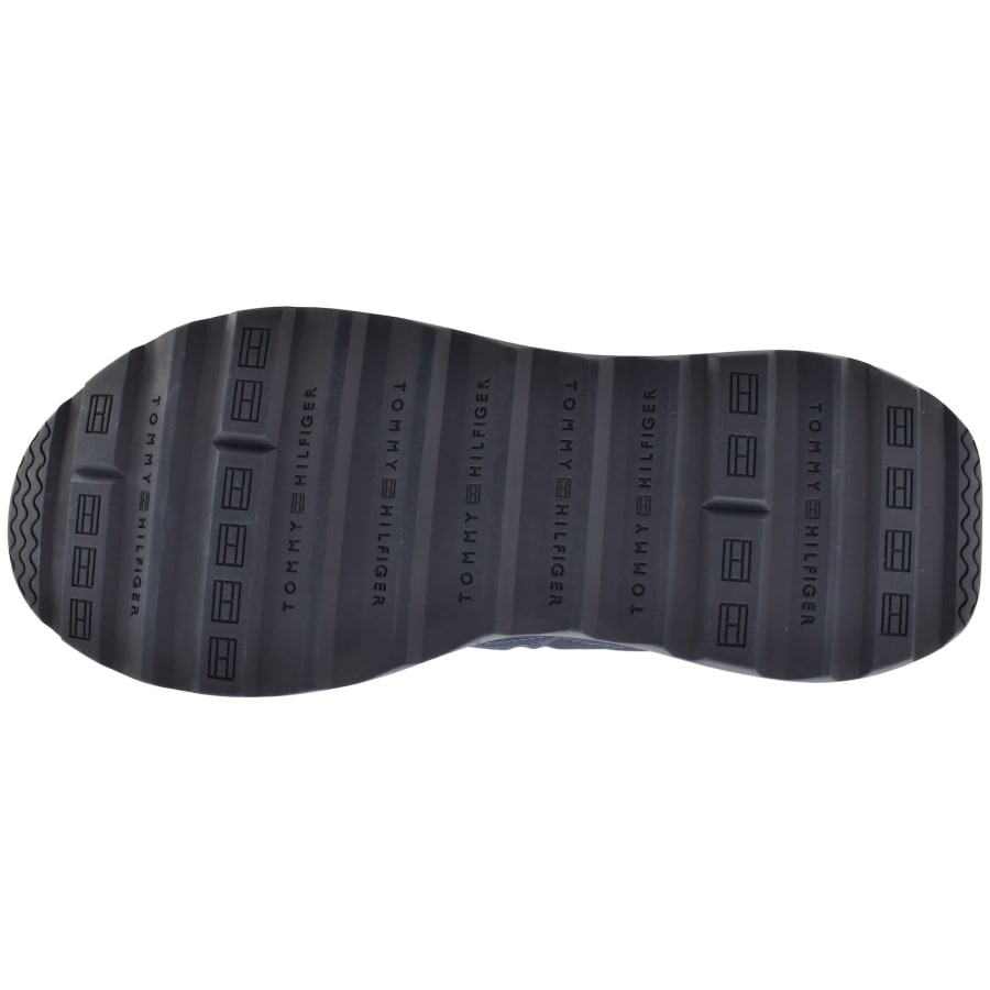 Image number 5 for Tommy Hilfiger Retro Runner Trainers Navy
