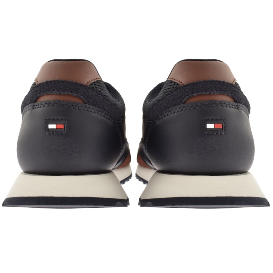 Image number 2 for Tommy Hilfiger New Runner Trainers Navy
