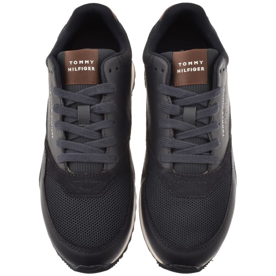 Image number 3 for Tommy Hilfiger New Runner Trainers Navy