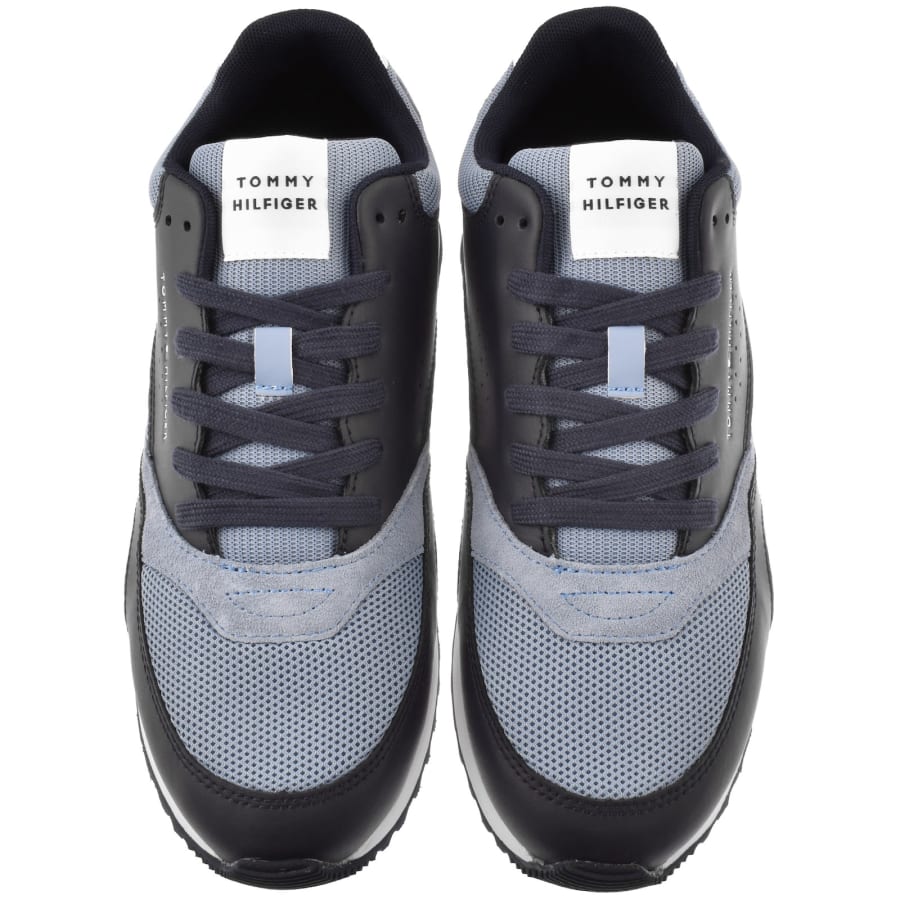 Image number 3 for Tommy Hilfiger New Runner Trainers Blue