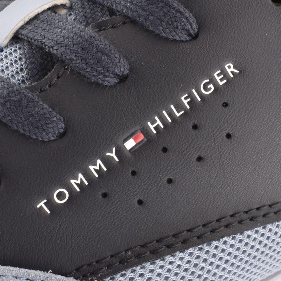 Image number 4 for Tommy Hilfiger New Runner Trainers Blue