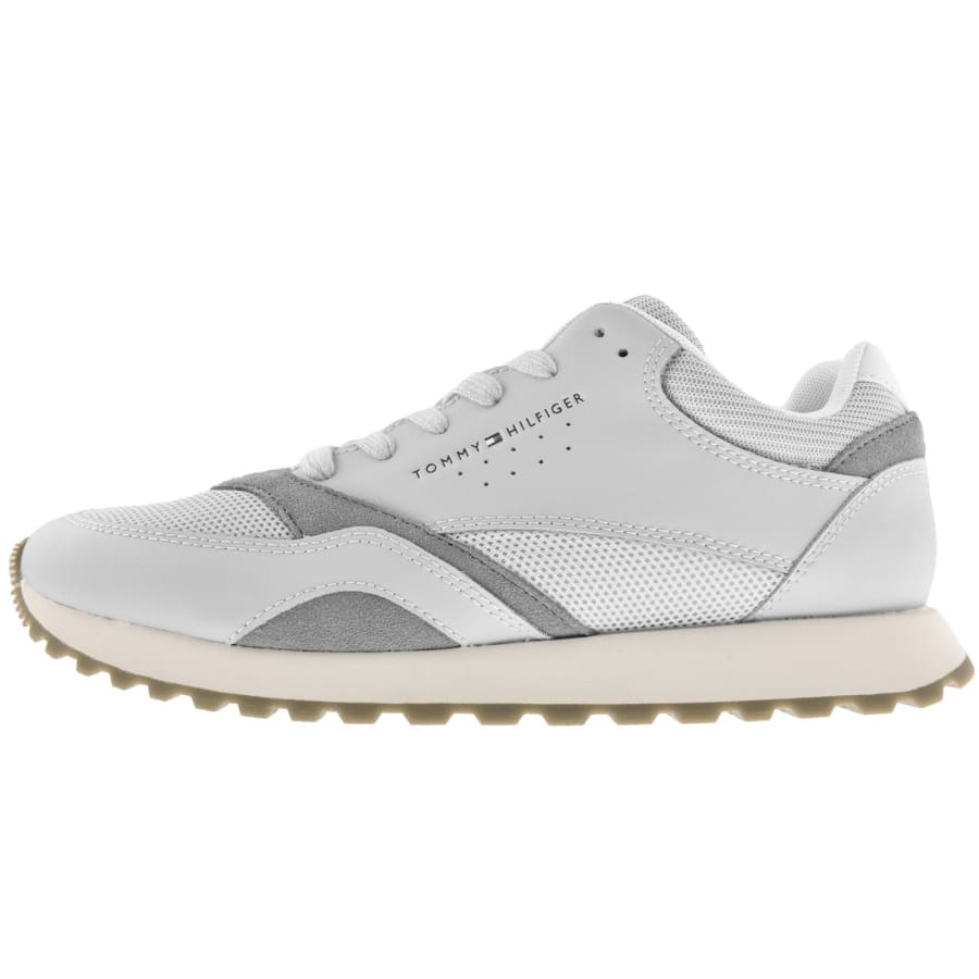 Image number 1 for Tommy Hilfiger New Runner Trainers Grey