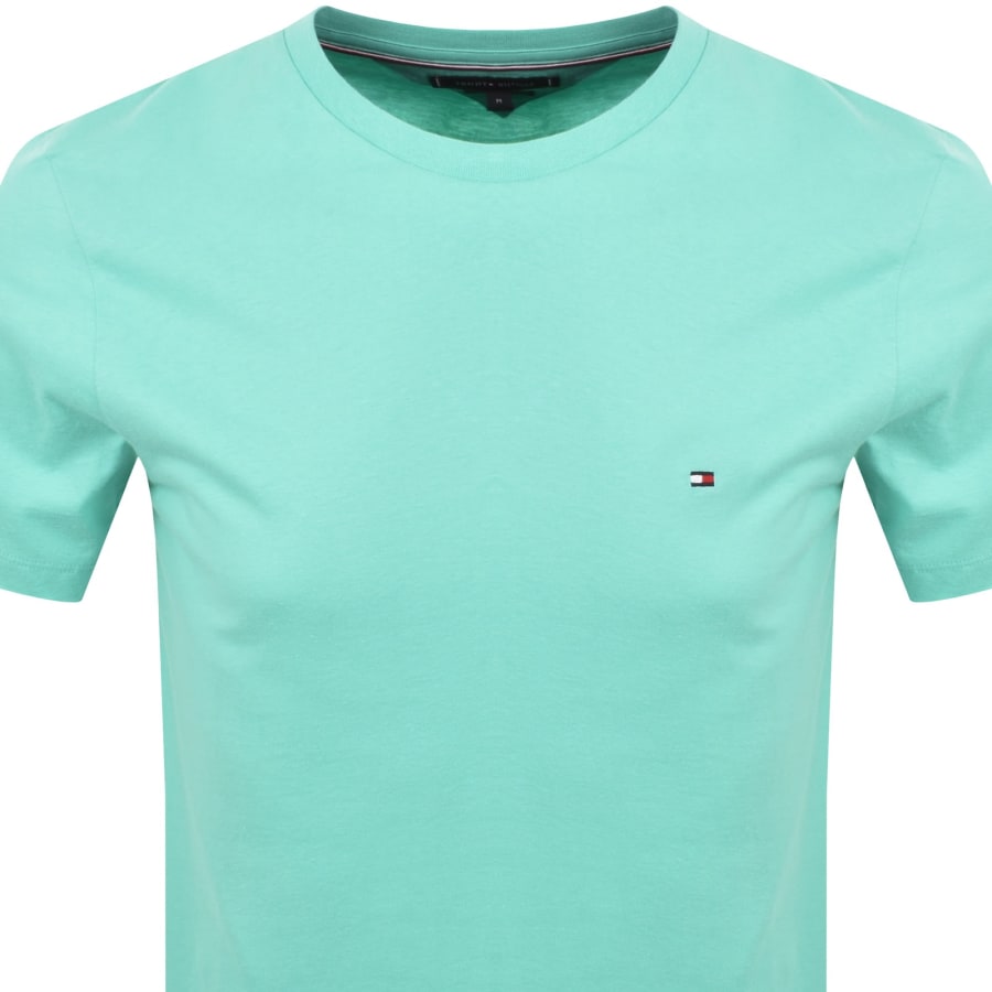 Image number 2 for Tommy Hilfiger Essential Solid T Shirt Jade Green