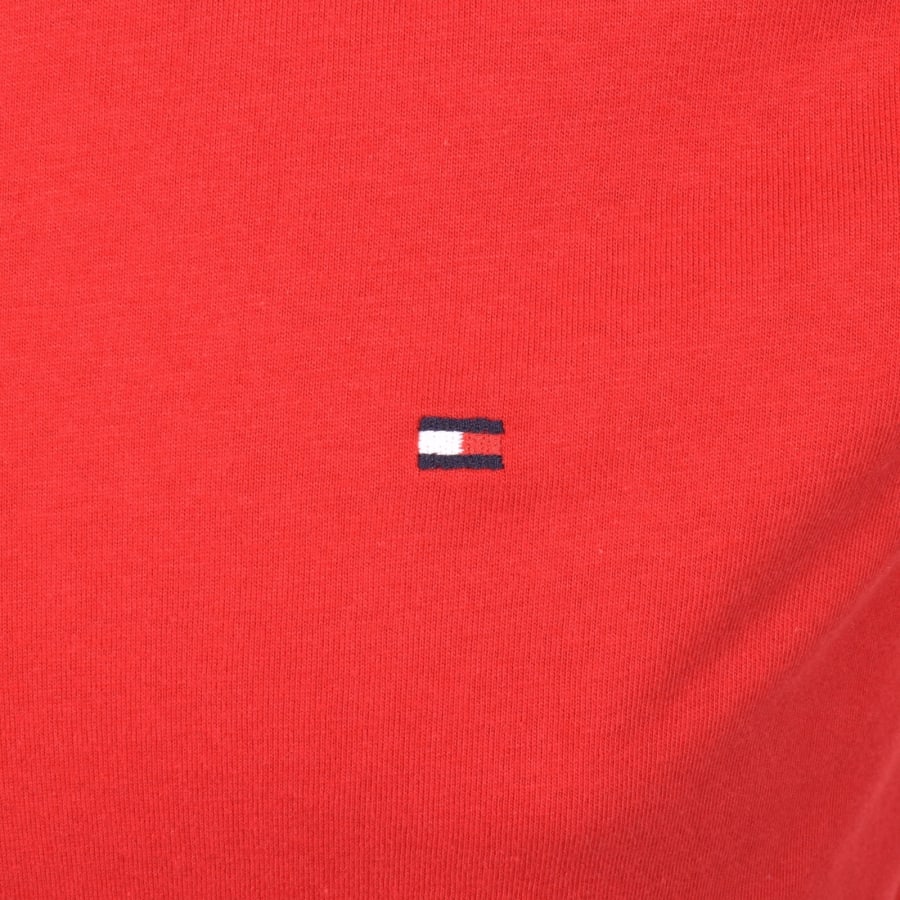 Image number 3 for Tommy Hilfiger Essential Solid T Shirt Medium Red