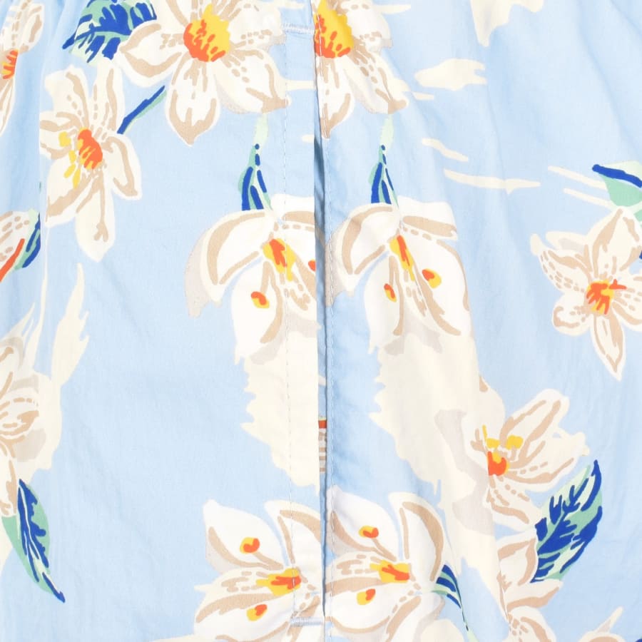 Image number 4 for Tommy Hilfiger Palm Tropic Swim Shorts Blue