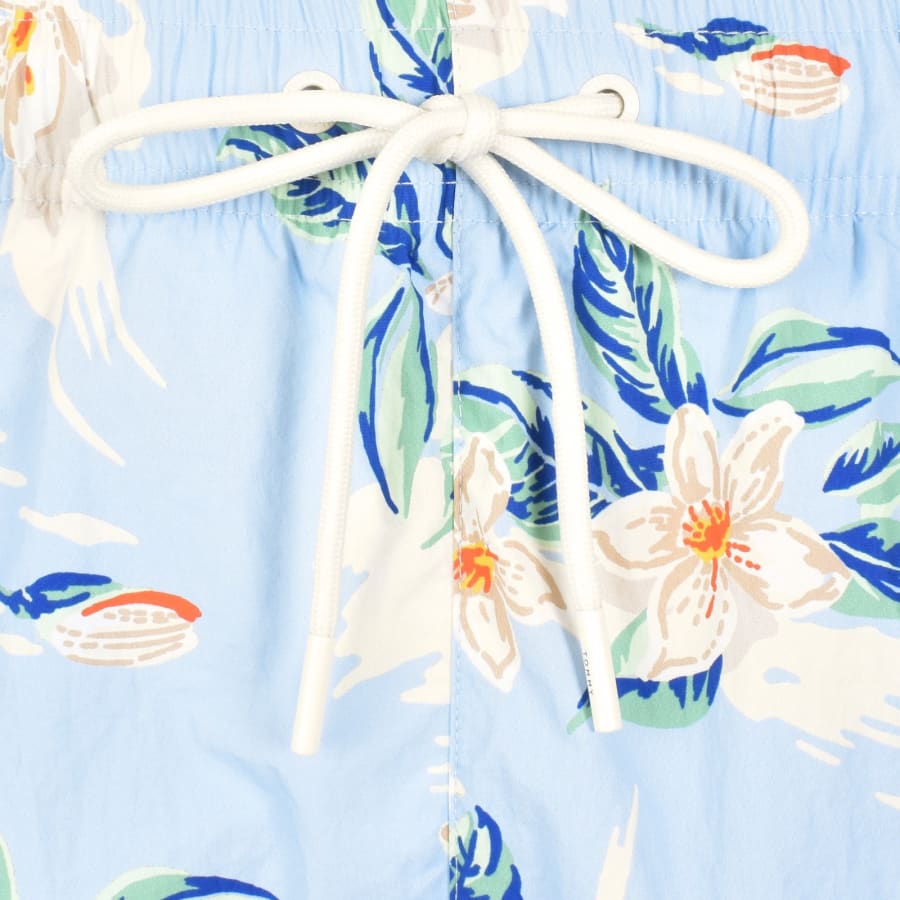 Image number 5 for Tommy Hilfiger Palm Tropic Swim Shorts Blue