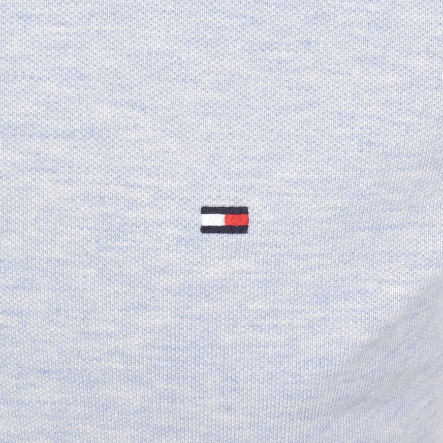 Image number 3 for Tommy Hilfiger Contrast Collar Polo Blue Heather