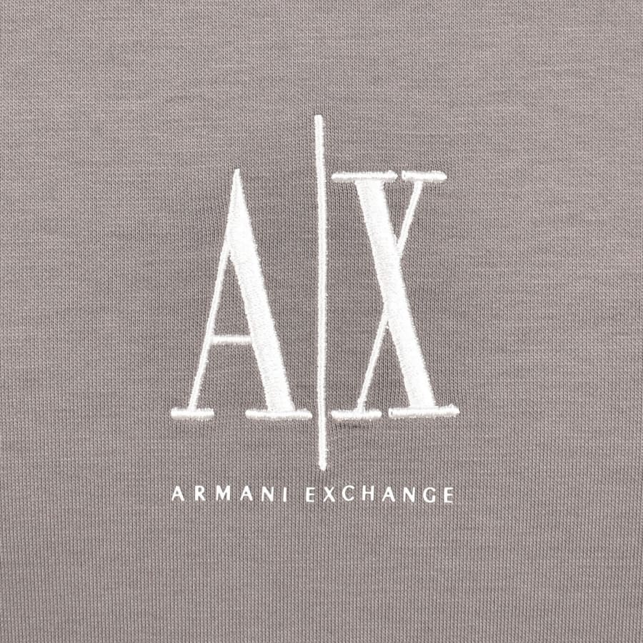 Image number 3 for Armani Exchange Logo Sweatshirt Driftwood